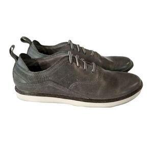 Merrell Around Town Select Grip Gray Leather Lace-Up Shoe Size 6